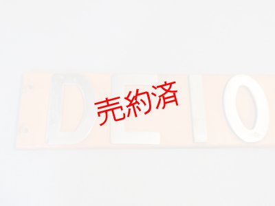 画像2: 側面ナンバープレート「DE10521」