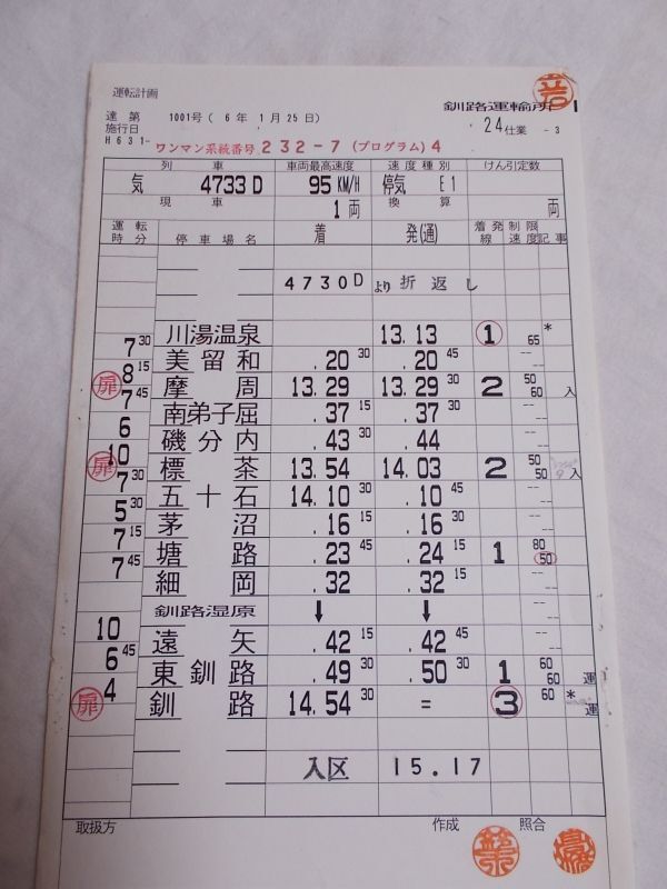 画像4: 釧網・根室本線「24仕業」釧路運輸所