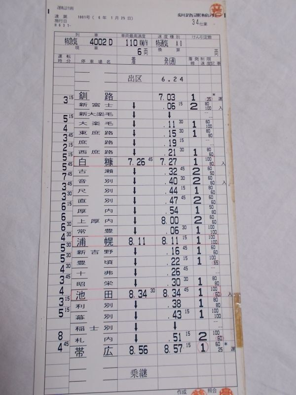 画像2: キハ183系おおぞら「34仕業」釧路運輸所