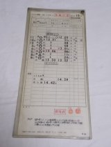画像: 《函館本線》急行らいでん「12仕業　小樽築港機関区」通票入り