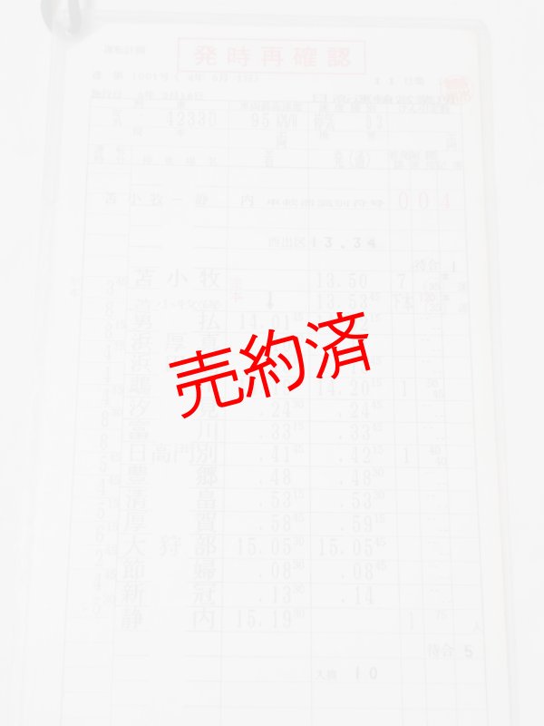 画像2: 日高運輸営業所　11仕業　行路揃い　2枚