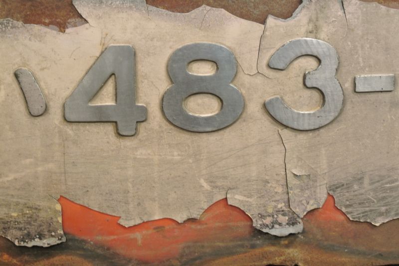 画像2: 側面切抜板「モハ483-9」